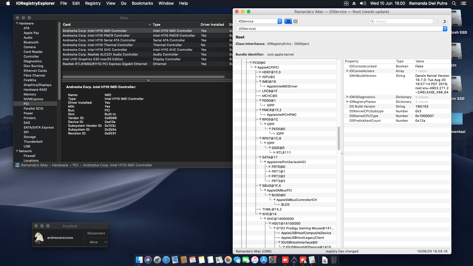 HP Desktop 280 G2 Microtower [SkyLake   Intel HD 530] 8